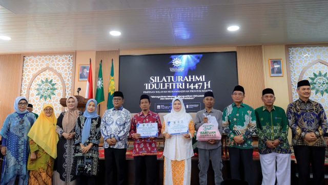 Gubernur Andra Soni Ajak Pimpinan Muhammadiyah Banten Perkuat Pendidikan Anak dan Remaja