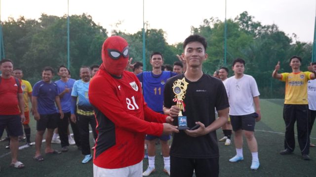 Pertandingan Mini Soccer Menjadi Ajang Mempererat Silahturahmi Antar Pegawai Imigrasi Tanjung Balai Karimun