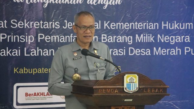 Sasar Peningkatan Ekonomi Kabupaten Lebak, Kemenkum Banten Sosialisasi Merek dan Perseroan