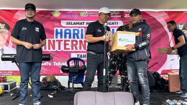 Hadiri Peringatan May Day 2026, BPJS Ketenagakerjaan Dorong Seluruh Pekerja di Sukabumi Dilindungi Program Jamsostek