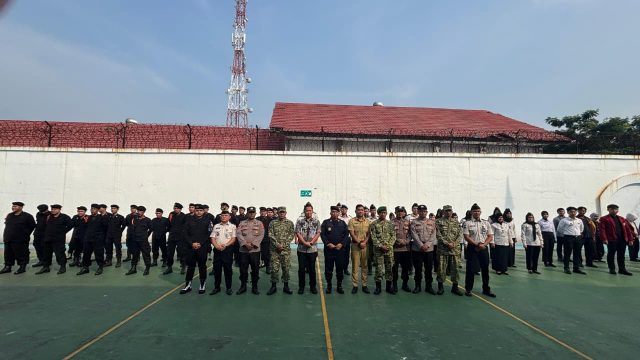 Rutan Serang Deklarasikan Zero Halinar, Sidak Gabungan dan Tes Urine