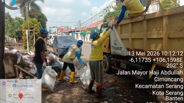Gerakan Banten Bersih Saluran Irigasi Dan Kawasan Taman Sari Dalam Rangka Peringatan Hari Air Dunia 2026