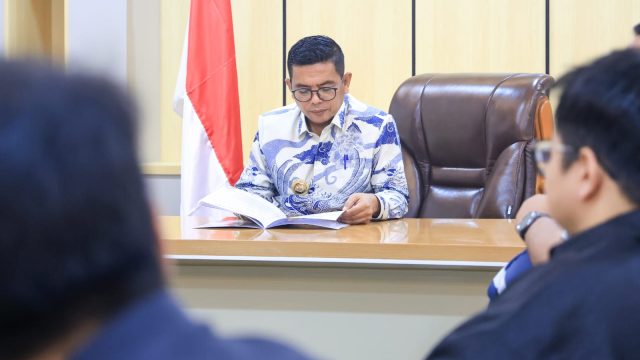 Andra Soni Sambut Positif Turnamen Tangsel Youth Football Saat Terima Audiensi VAR Media