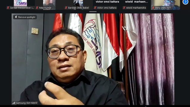 Dinamika Politik Kian Sentral, Ketum SMSI Pusat Firdaus Minta Media Siber Daerah Jaga Independensi