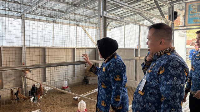 Kakanwil Ditjenpas Banten Monitoring Kinerja dan Ketahanan Pangan di Rutan Serang
