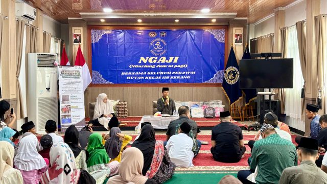 Rutan Serang Gelar Bakti Sosial dan Pengajian, Salurkan Bantuan untuk Anak Yatim dan Duafa