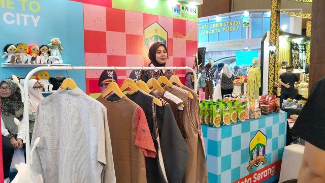 Produk Unggulan Kota Serang Curi Perhatian di Indonesia City Expo APEKSI 2026