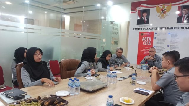 Bangun Budaya Kerja Kolaboratif, Kanwil Kemenkum Banten Gelar Coffee Morning