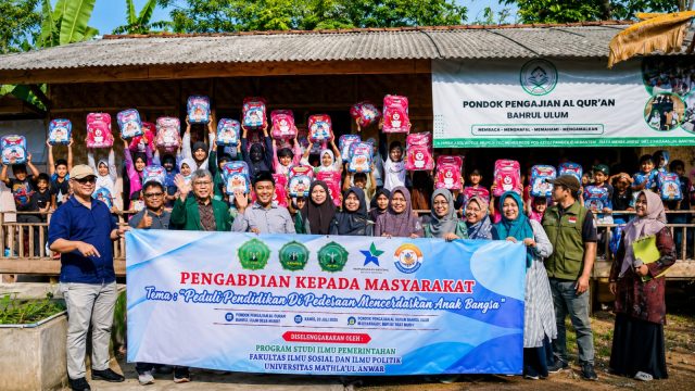 FISIP UNMA Perkuat Pendidikan Anak di Desa Muruy