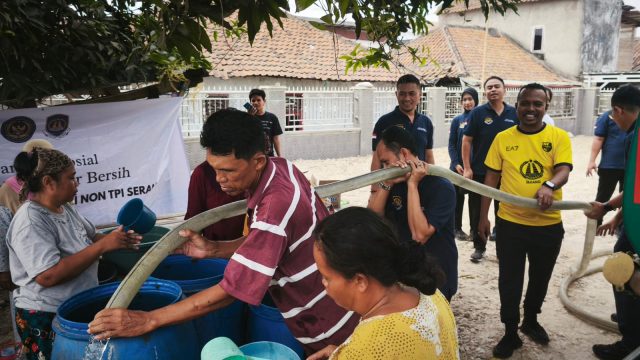 Masyarakat Apresiasi Bantuan Air Bersih Kantor Imigrasi Serang
