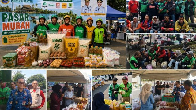 Pasar Murah untuk Ojol, Disperindag Banten Perkuat Perlindungan Daya Beli Masyarakat