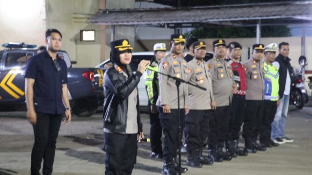 Kapolres Lebak Pimpin Patroli Gabungan Skala Besar demi Amankan Wilayah