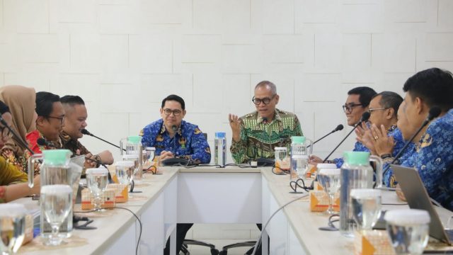 Kanwil Kemenkum Banten Bahas Pembentukan Sentra Kekayaan Intelektual Bersama STMKG
