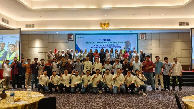 Hadir dengan Sepenuh Hati, BPJS Ketenagakerjaan Cabang Batuceper Dorong Pekerja Jasa Kontruksi Dilindungi Program Jamsostek