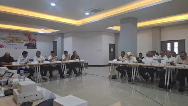 Sukseskan Porprov VII Banten, Ketua KONI Banten Agus Rasyid Berikan Arahan ke Panpel