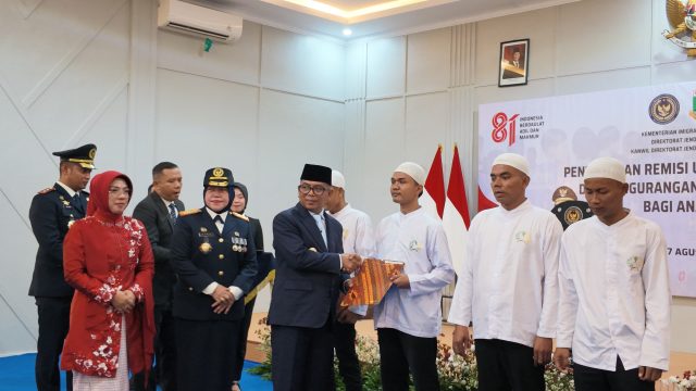 208 Warga Binaan Rutan Serang Terima Remisi Pada HUT RI Ke-81