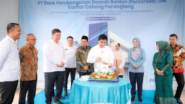 Kinerja Makin Menguat, Bank Banten Relokasi Kantor Cabang Pandeglang untuk Tingkatkan Layanan
