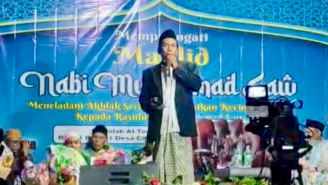 Membludak! Ribuan Warga Padati Maulid Nabi di Pasir Peuteuy