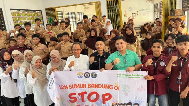 Penyuluhan Stop Bullying Tanamkan Kesadaran Hukum Sejak Dini di SDN Sumur Bandung 01