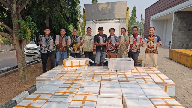 Polda Banten Gagalkan Pengiriman 150 Ribu Benih Bening Lobster, Satu Truk Diamankan