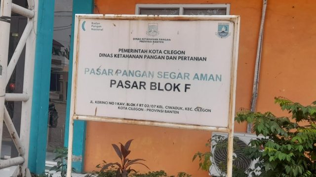 Paguyuban Pasar Blok F Cilegon mengusulkan kenaikan retribusi Rp 600 ribu/tahun