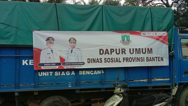 Pencarian Lima Wartawan, Dinsos Banten Dirikan Dapur Umum