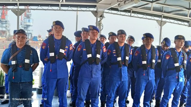 Bergabung Bersama Ditpolairud Polda Banten, 5 Pewarta Delegasi PWI Banten Ikut Operasi SAR Menuju Ujung Kulon
