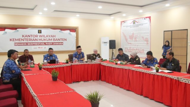 Hadapi Pelanggaran KI, Kanwil Kemenkum Banten Siapkan Penguatan Sinergi Antarinstansi