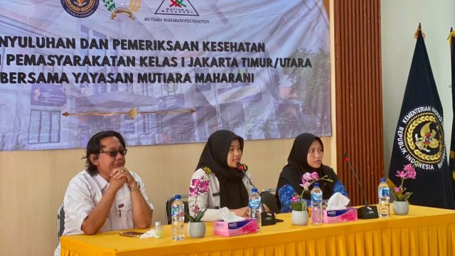 Gandeng Yayasan Mutiara Maharani, Bapas Jakarta Timur/Utara Gelar Pemeriksaan Kesehatan bagi Klien Pemasyarakatan
