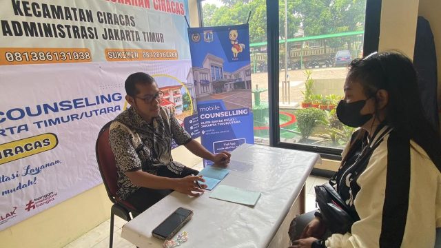 Bapas Jakarta Timur/Utara Hadirkan Mobile Counseling di Kelurahan Ciracas