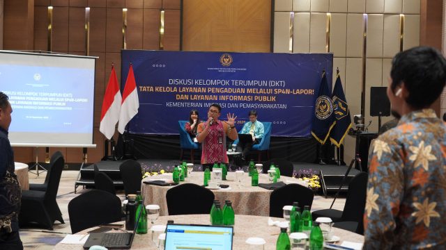 Bapas Jakarta Timur/Utara Ikuti Diskusi Kelompok Terpumpun SP4N-LAPOR