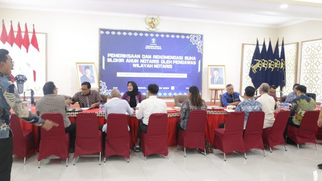 Proses Pembukaan Blokir Akun, MPW Notaris Provinsi Banten Periksa dan Bina Puluhan Notaris