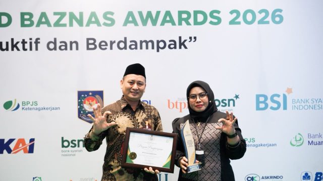 BPJS Ketenagakerjaan Raih BAZNAS Award 2026, Perkuat Kolaborasi Zakat dan Perlindungan Pekerja Rentan