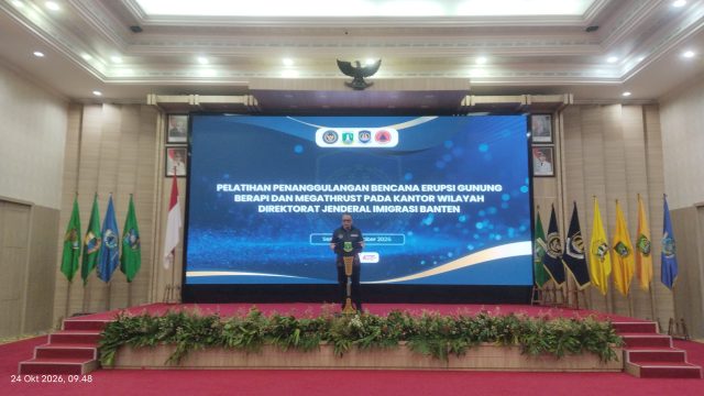 Tingkatkan Kesiapsiagaan Pegawai, Imigrasi Banten Gelar Pelatihan Mitigasi Bencana