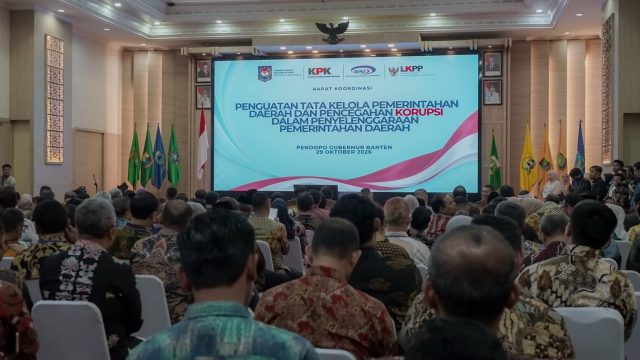Pimpinan DPRD Banten Teken Komitmen Bersama, Perkuat Tata Kelola Pemerintahan